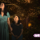 In a scene from the animated series Undone, season 2, Becca and Alma wonder at the magical, sparkling landscape.